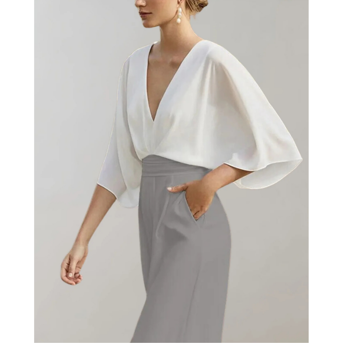 Azeneth | Fitted Soft Fabric Jumpsuit for Women