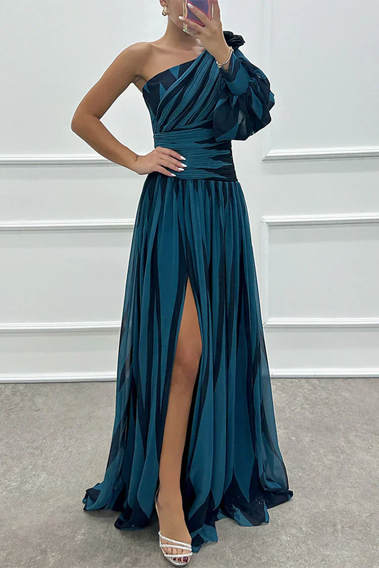 Women's Dress | Asymmetrical Sleeve