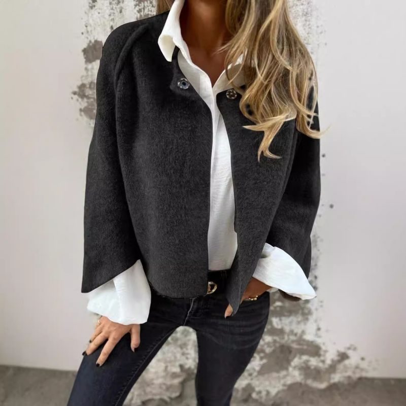 Elise™ – Short Jacket with Elegant Flared Sleeves
