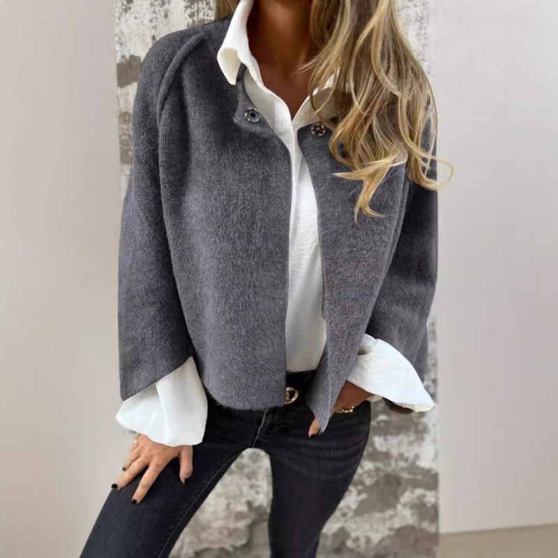 Elise™ – Short Jacket with Elegant Flared Sleeves