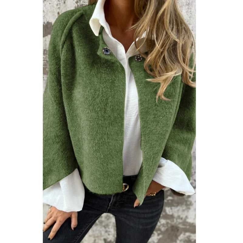 Elise™ – Short Jacket with Elegant Flared Sleeves