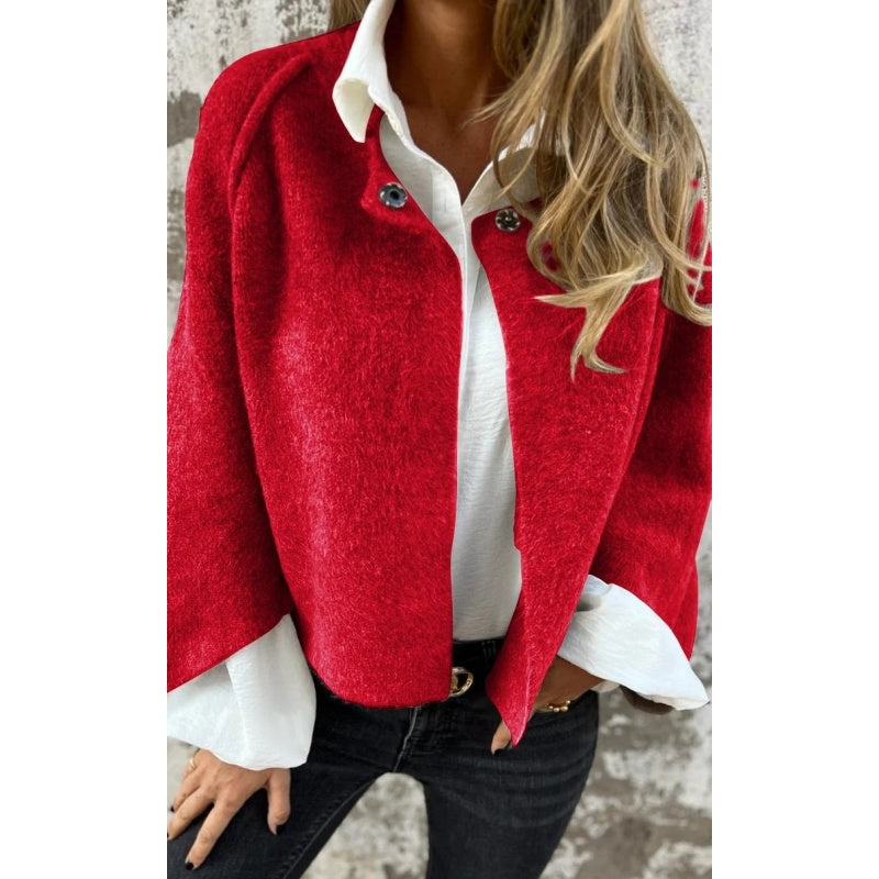 Elise™ – Short Jacket with Elegant Flared Sleeves