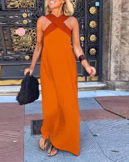 Aimee™ | Breathable Comfortable Crossed Maxi Dress