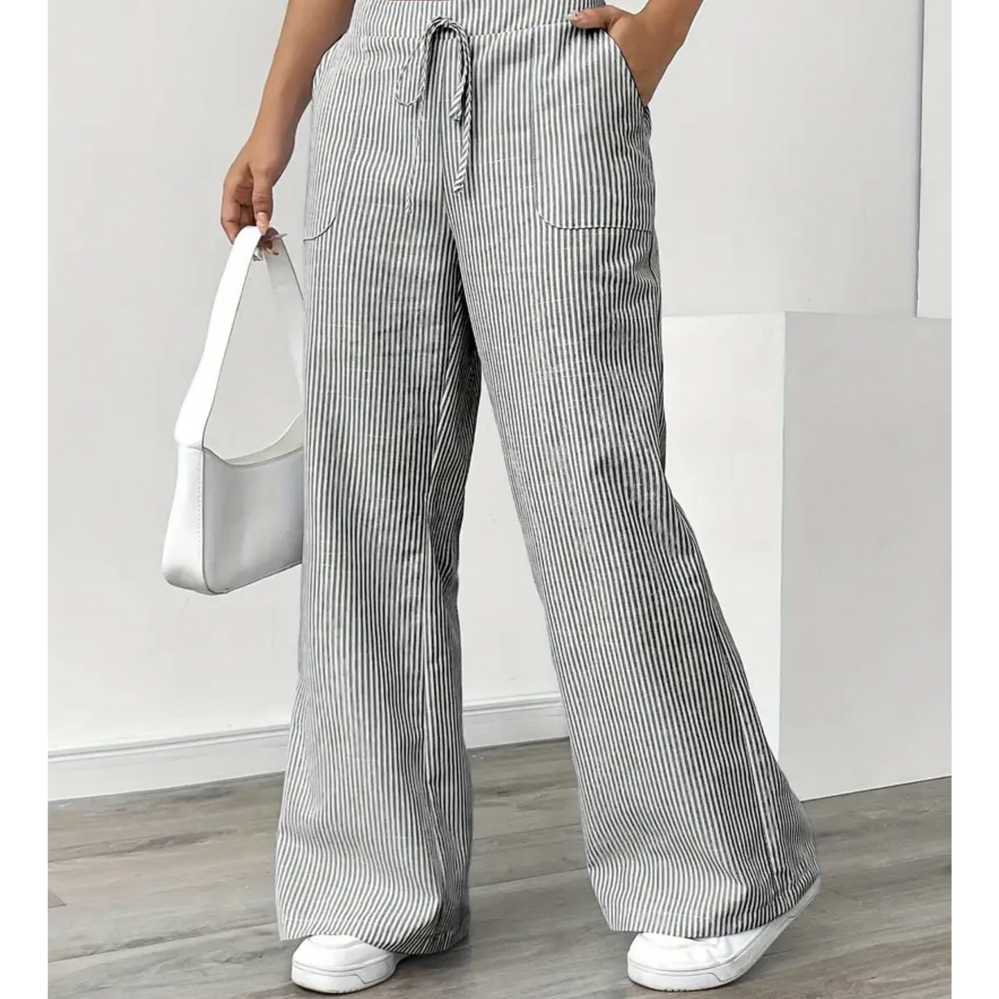 Amber™ | Striped Pant With Pockets