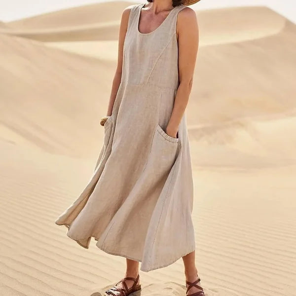 Celestina | Linen Dress