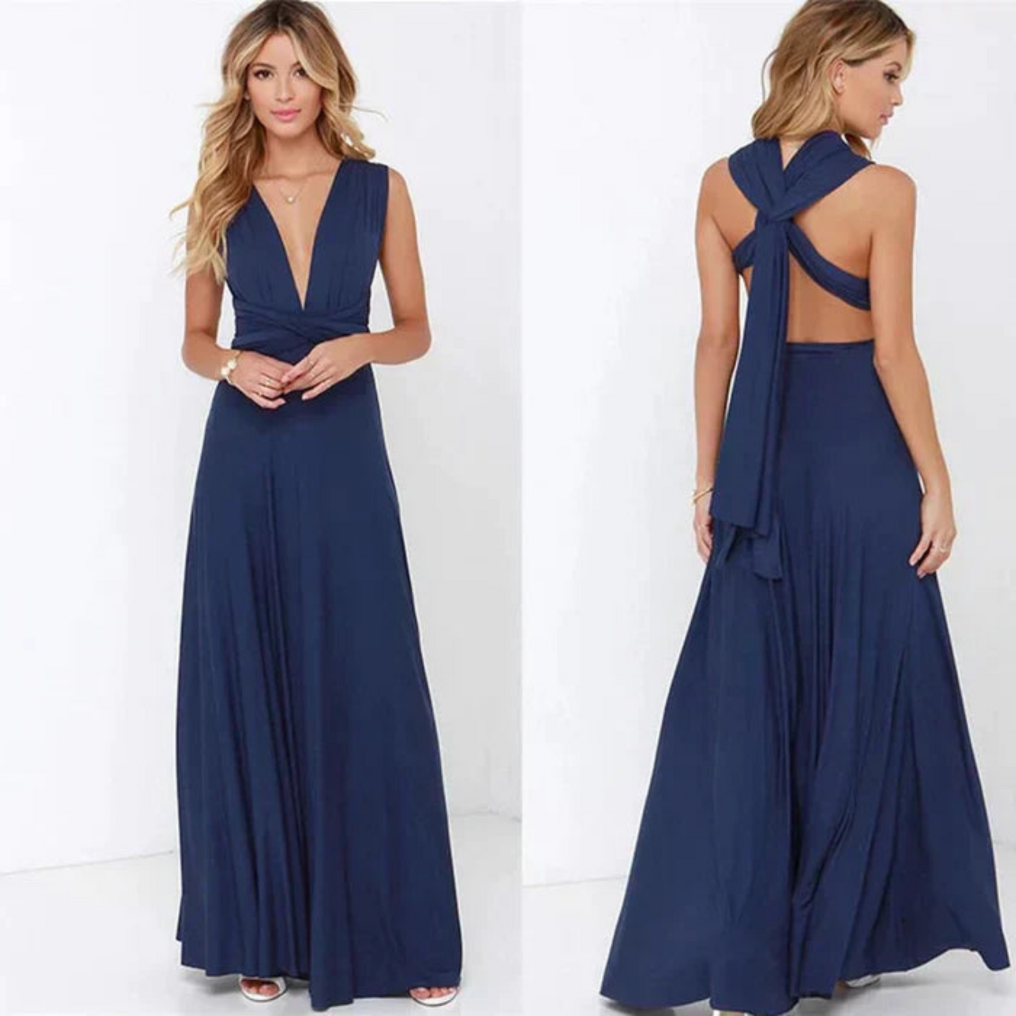 Eléa | Long backless dress for women