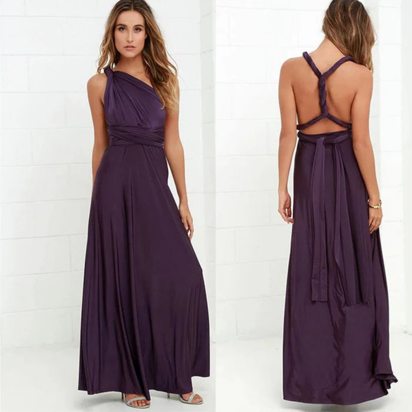 Eléa | Long backless dress for women