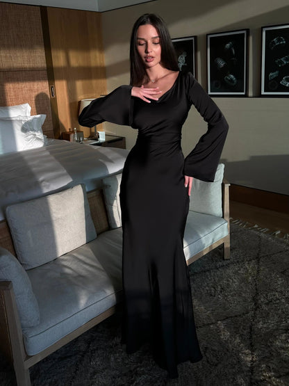 Women’s Long Sleeve Dress | Maxi