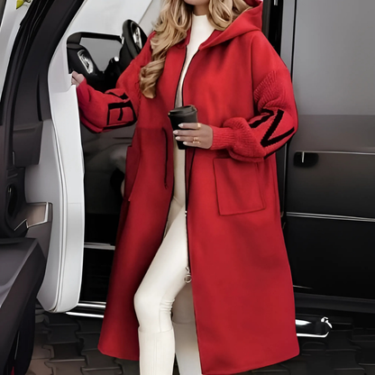 Rosana | Elegant Hooded Coatigan
