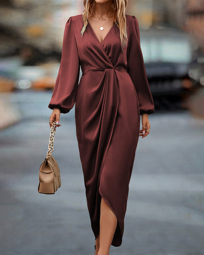 Vivienne - Elegant Midi Dress