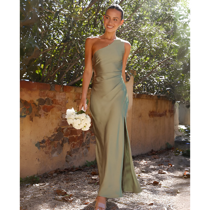 Jocelynn | Elegant Asymmetrical Long Dress for Women