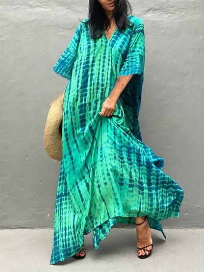 Kayla  | Women Janne Caftan Maxi Summer Dress