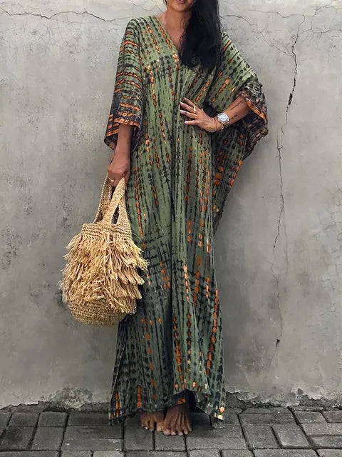 Kayla  | Women Janne Caftan Maxi Summer Dress