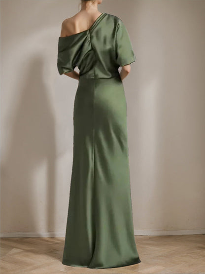 Sheath/Column One-Shoulder Mother of the Bride Dresses