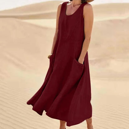 Celestina | Linen Dress