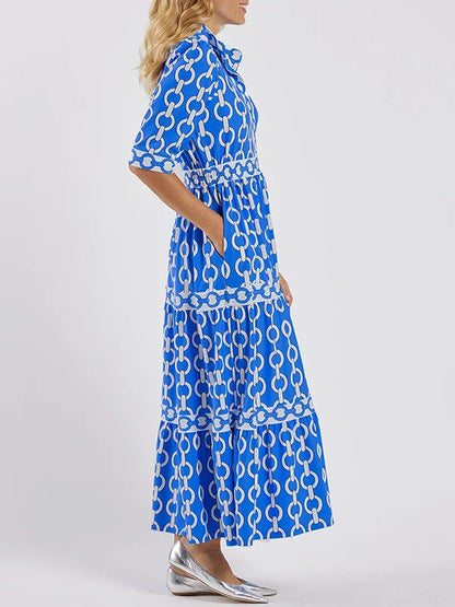 Juliette™ - Chain Link Midi Dress