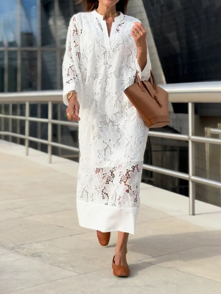 Avery - Lace Layered Dress