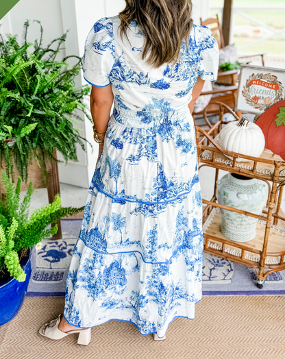 Ladies A-Line Maxi Dress – Suitable for Spring and Summer, With Zipper and No Closure
