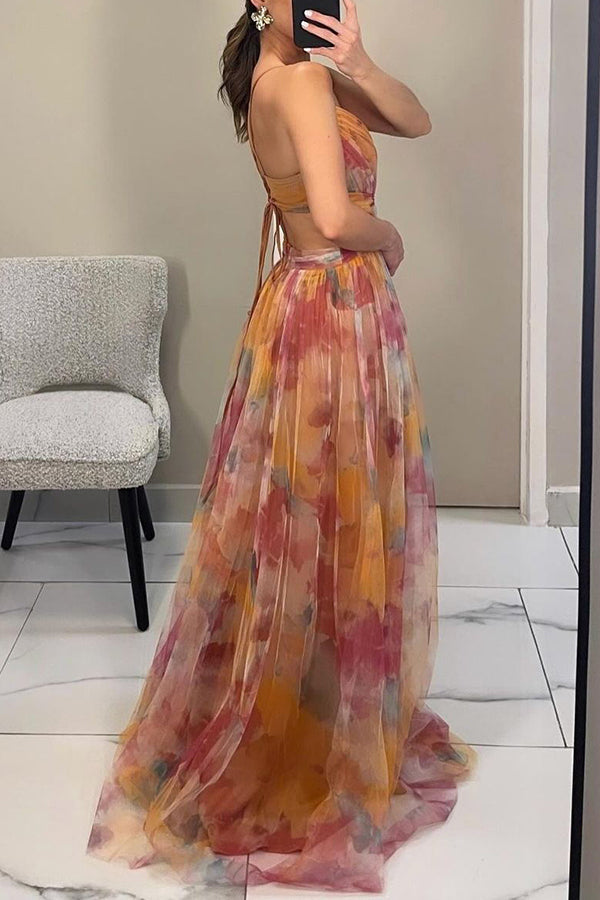 Madeline | Floral Maxi Dress for Effortless Elegance
