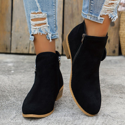 Joanna | Elegant Comfortable Zipper Shoes