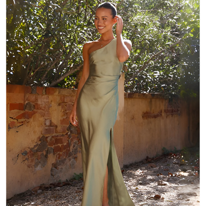 Jocelynn | Elegant Asymmetrical Long Dress for Women