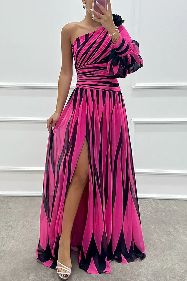 Women's Dress | Asymmetrical Sleeve
