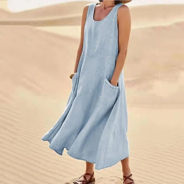 Celestina | Linen Dress