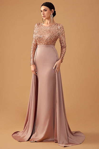 Celina | Draped Sequin Evening Dress for Women