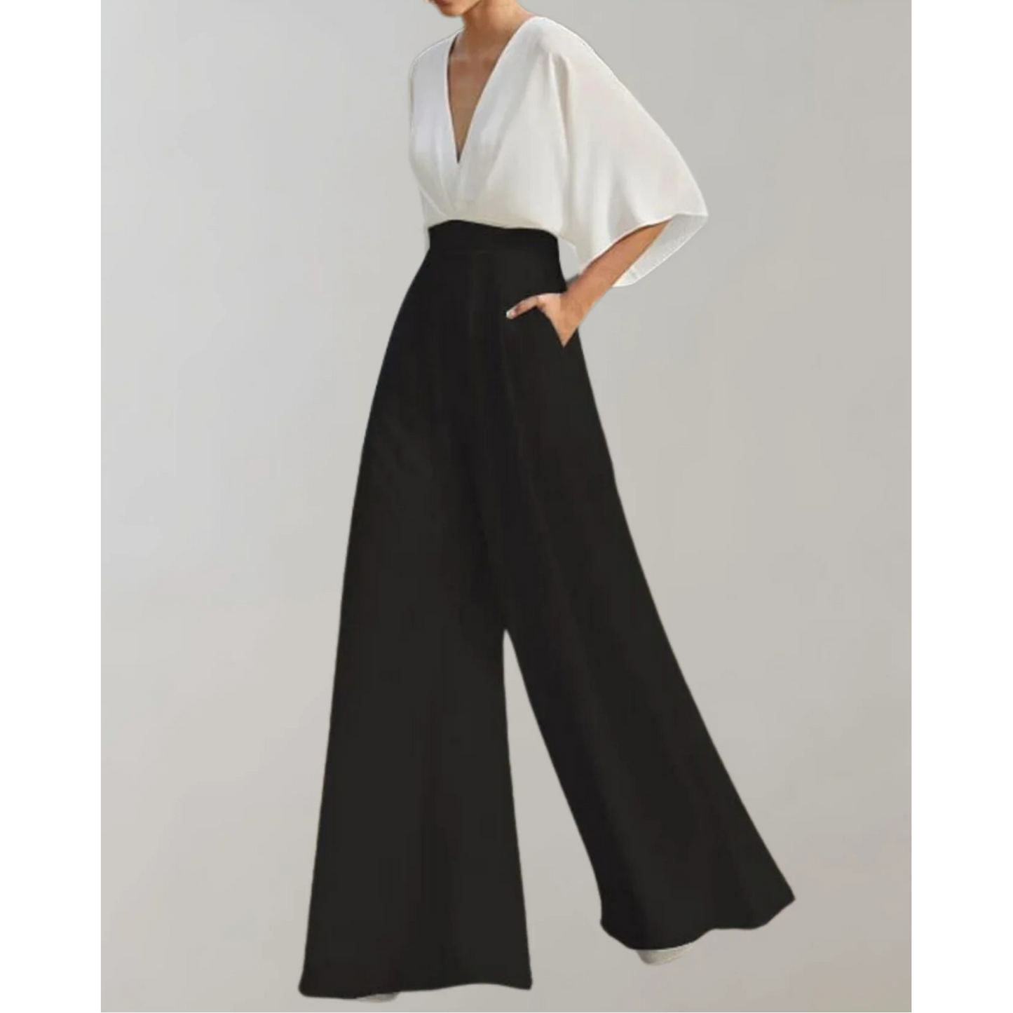 Azeneth | Fitted Soft Fabric Jumpsuit for Women