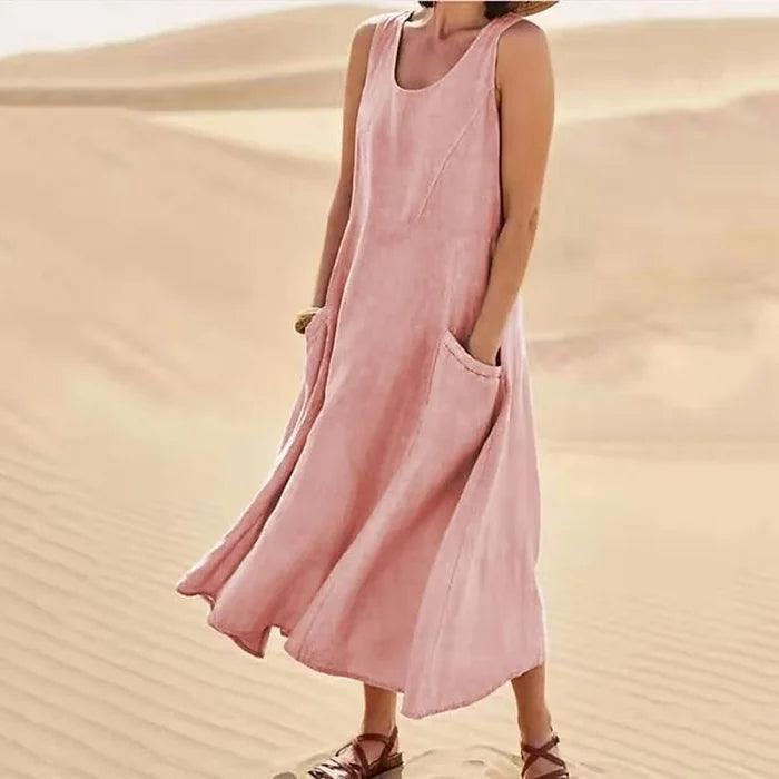 Celestina | Linen Dress