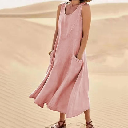 Celestina | Linen Dress