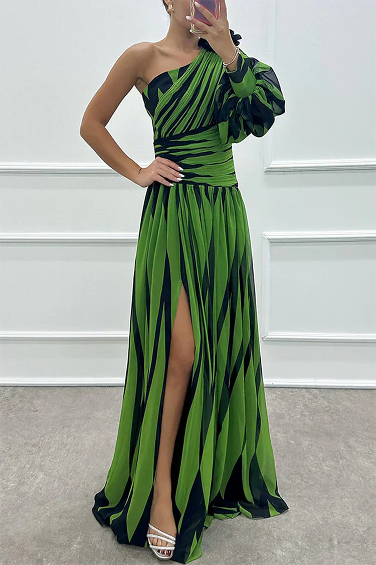 Women's Dress | Asymmetrical Sleeve