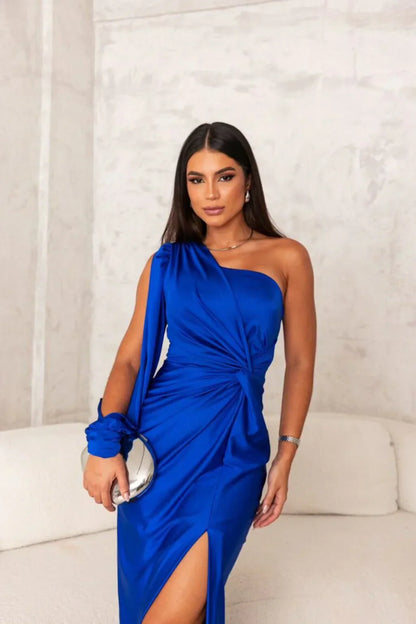 Odette - Elegant Maxi Dress with Split for Women