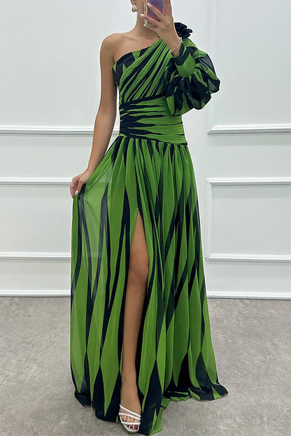 Women's Dress | Asymmetrical Sleeve