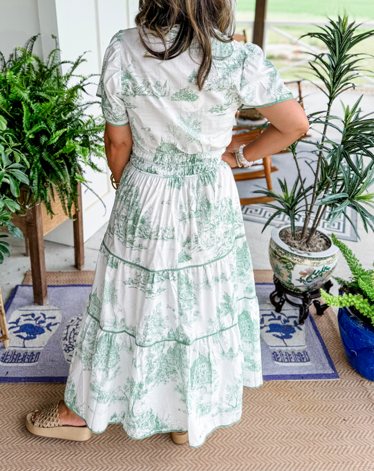 Ladies A-Line Maxi Dress – Suitable for Spring and Summer, With Zipper and No Closure