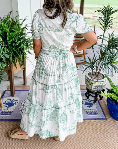 Ladies A-Line Maxi Dress – Suitable for Spring and Summer, With Zipper and No Closure