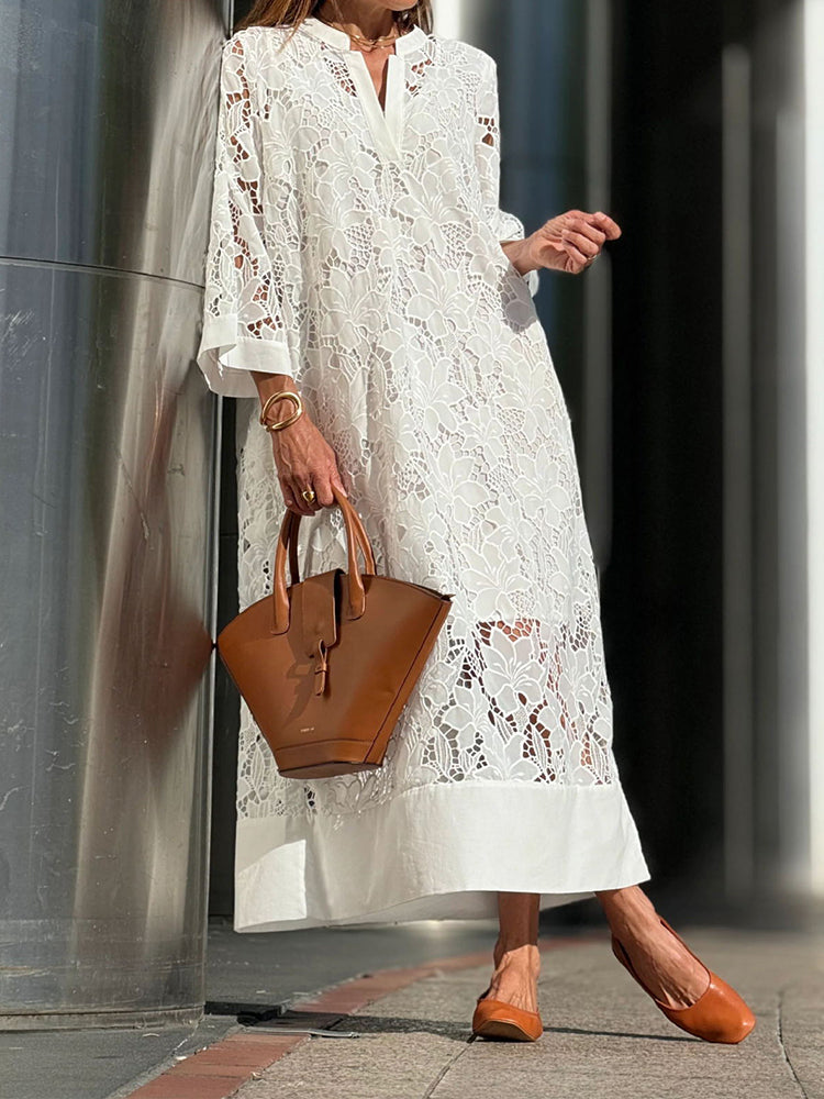 Avery - Lace Layered Dress