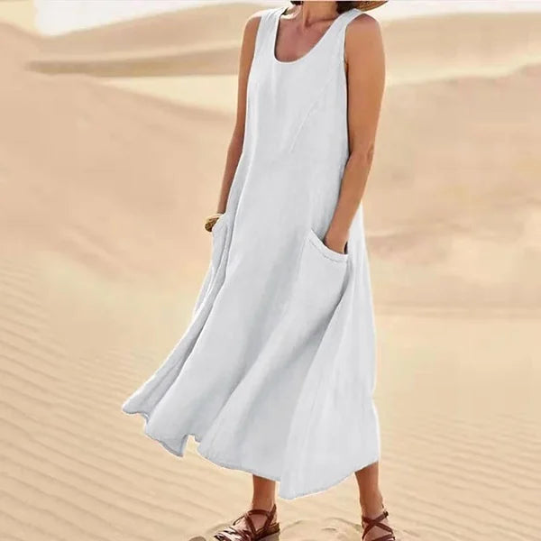 Celestina | Linen Dress