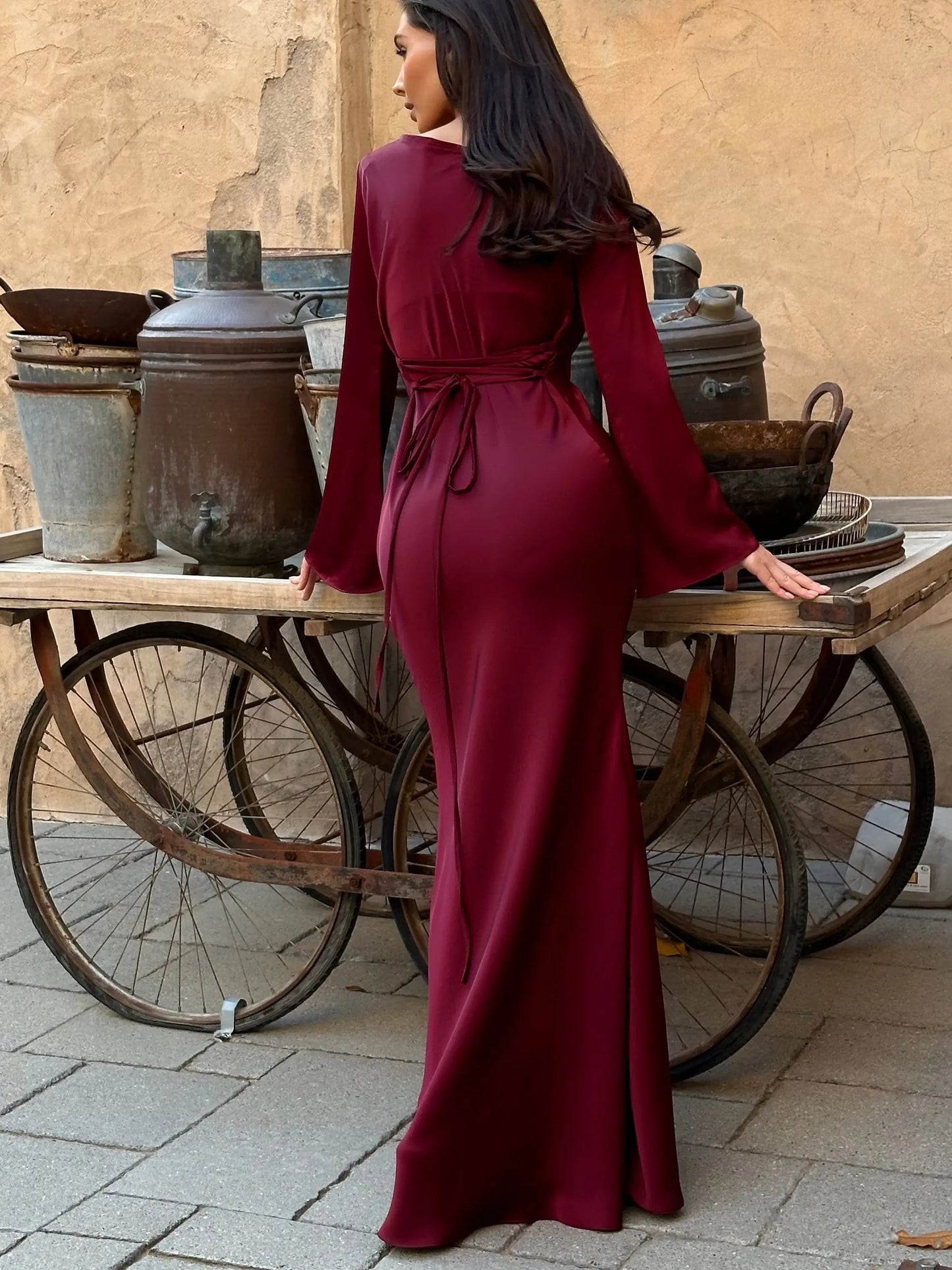 Women’s Long Sleeve Dress | Maxi