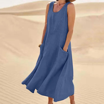 Celestina | Linen Dress