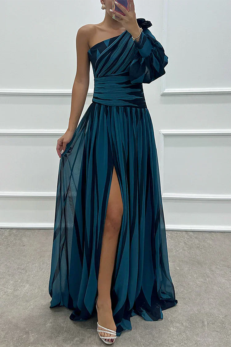 Women's Dress | Asymmetrical Sleeve