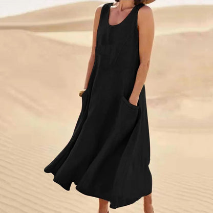 Celestina | Linen Dress
