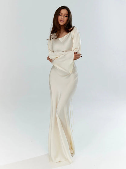 Women’s Long Sleeve Dress | Maxi