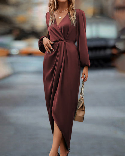 Vivienne - Elegant Midi Dress