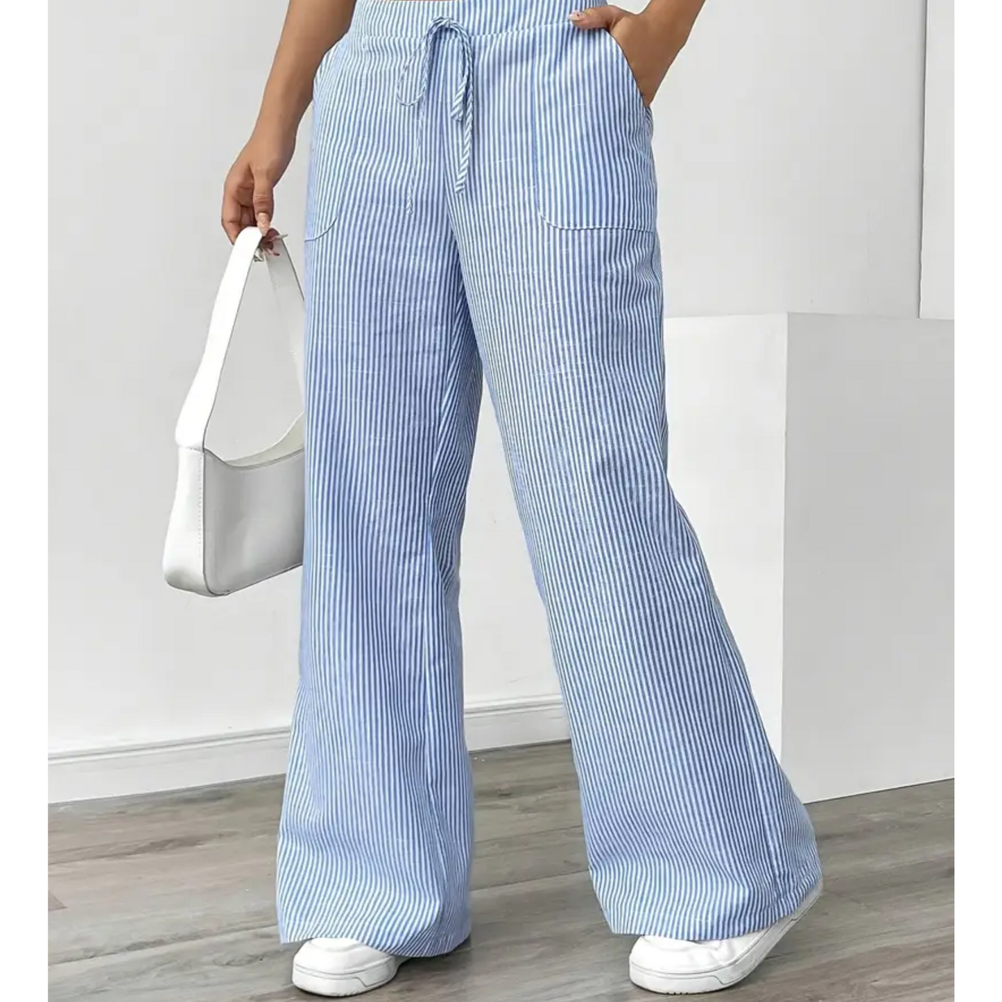 Amber™ | Striped Pant With Pockets