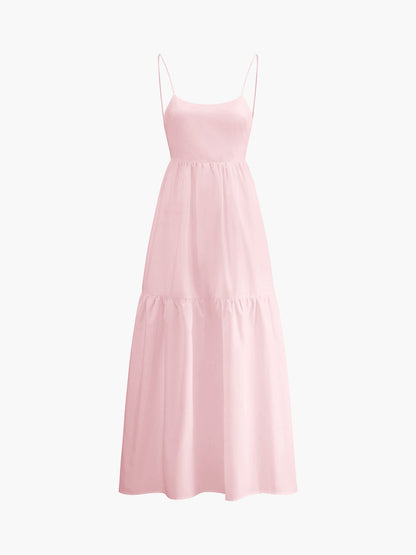 Elegant Backless Maxi Dress for Women