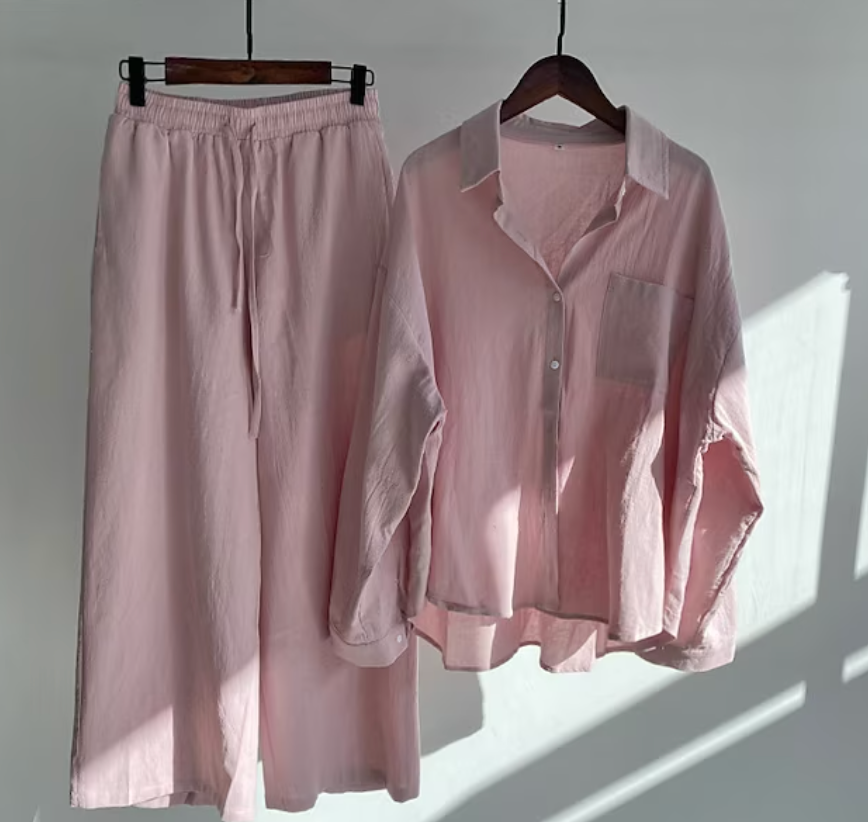Vivianne | The Summer Linen Set for Women