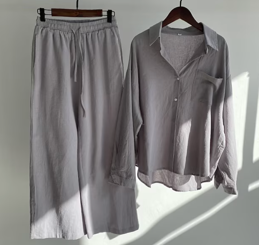 Vivianne | The Summer Linen Set for Women