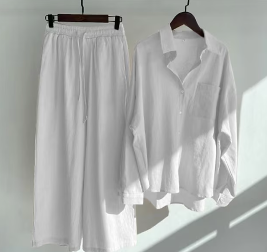 Vivianne | The Summer Linen Set for Women