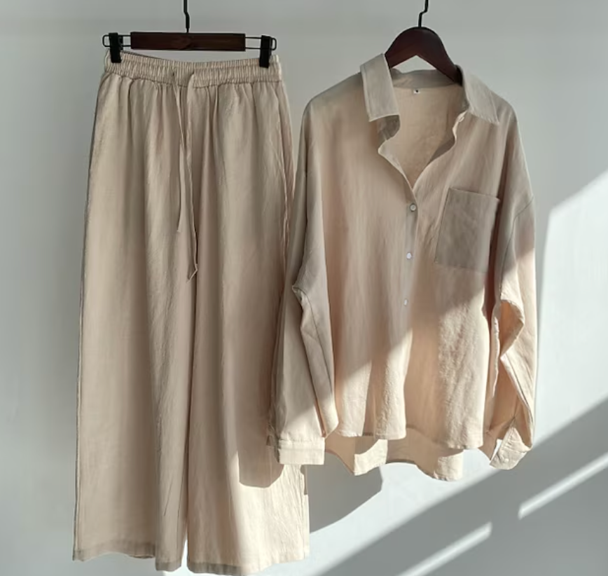 Vivianne | The Summer Linen Set for Women